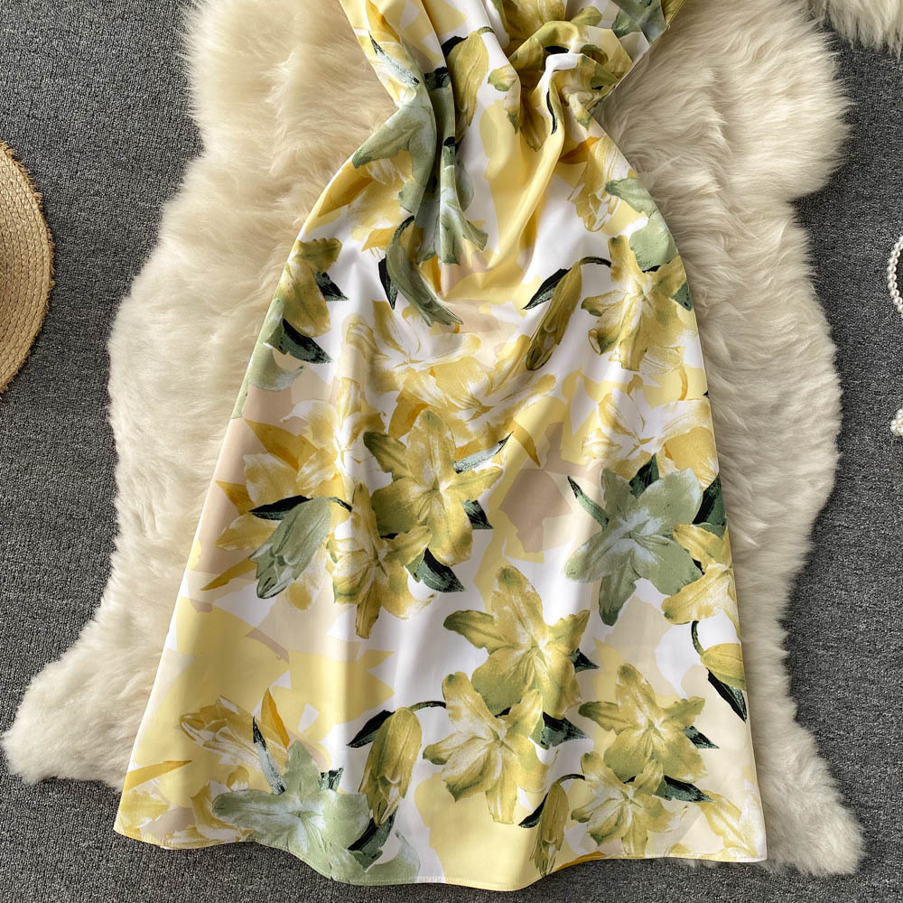 Flora V Neck Dress