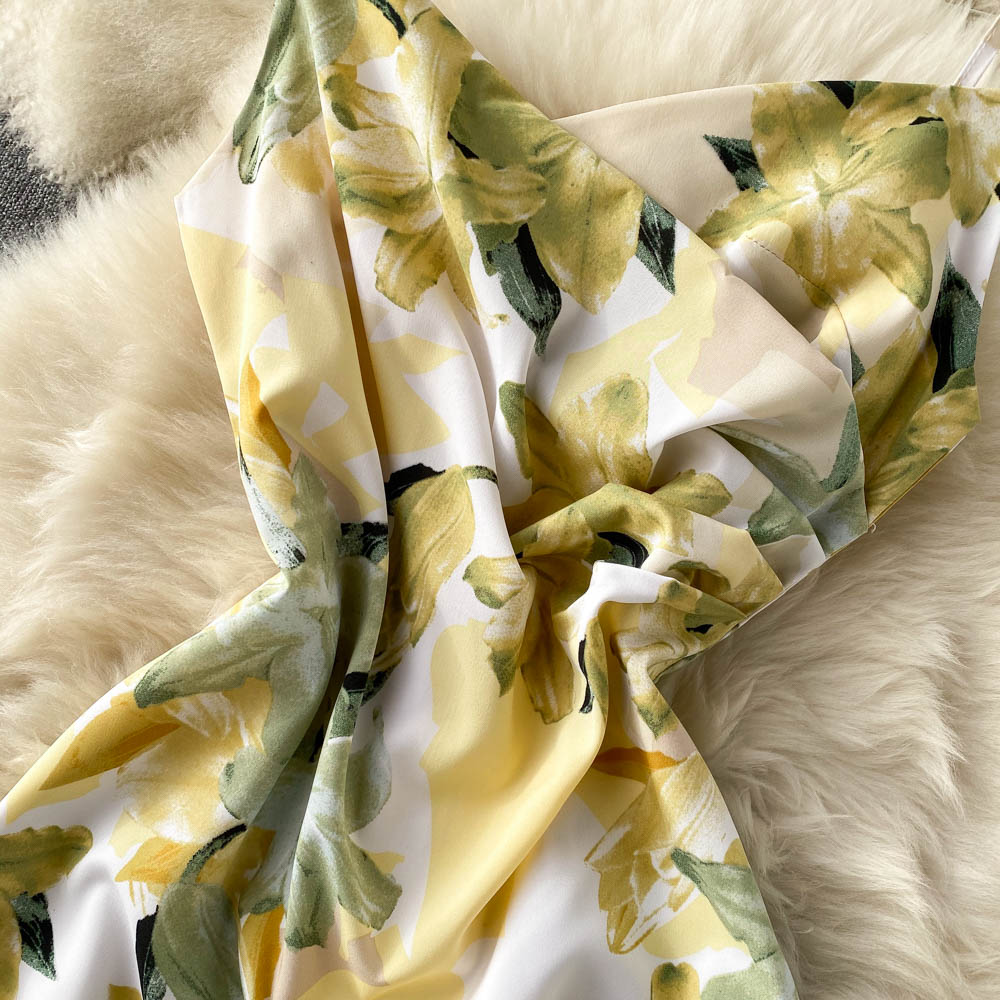 Flora V Neck Dress