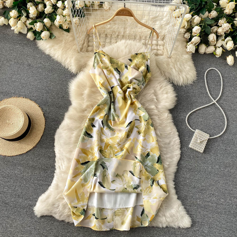 Flora V Neck Dress