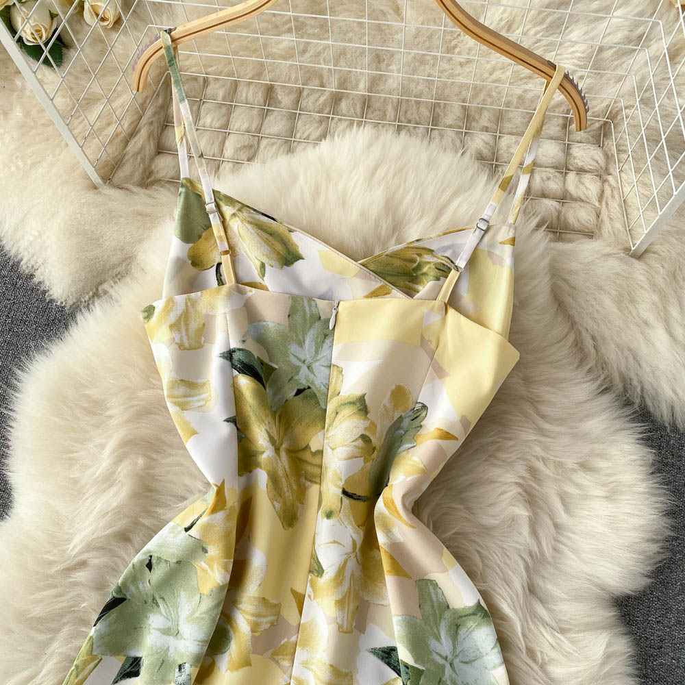 Flora V Neck Dress