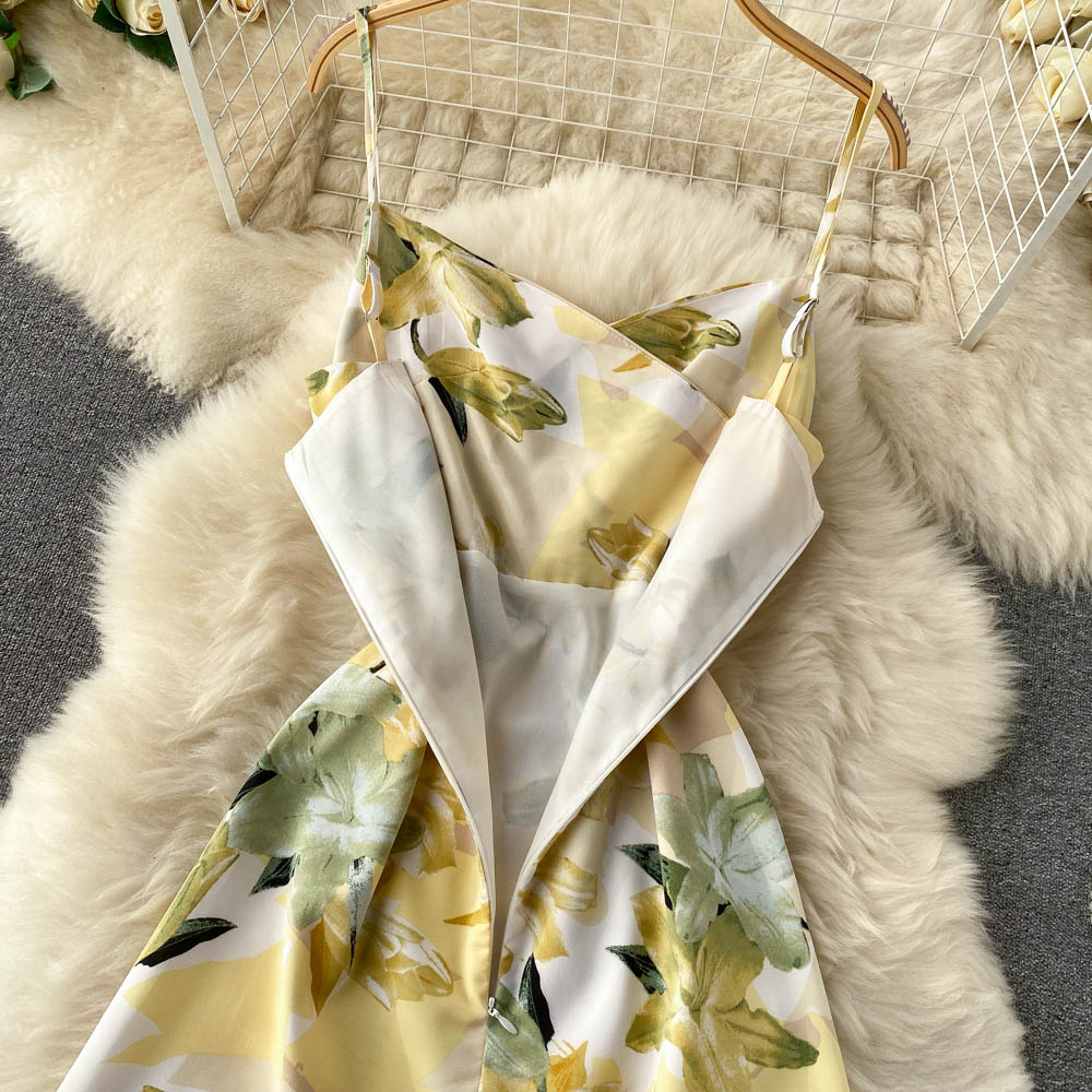Flora V Neck Dress