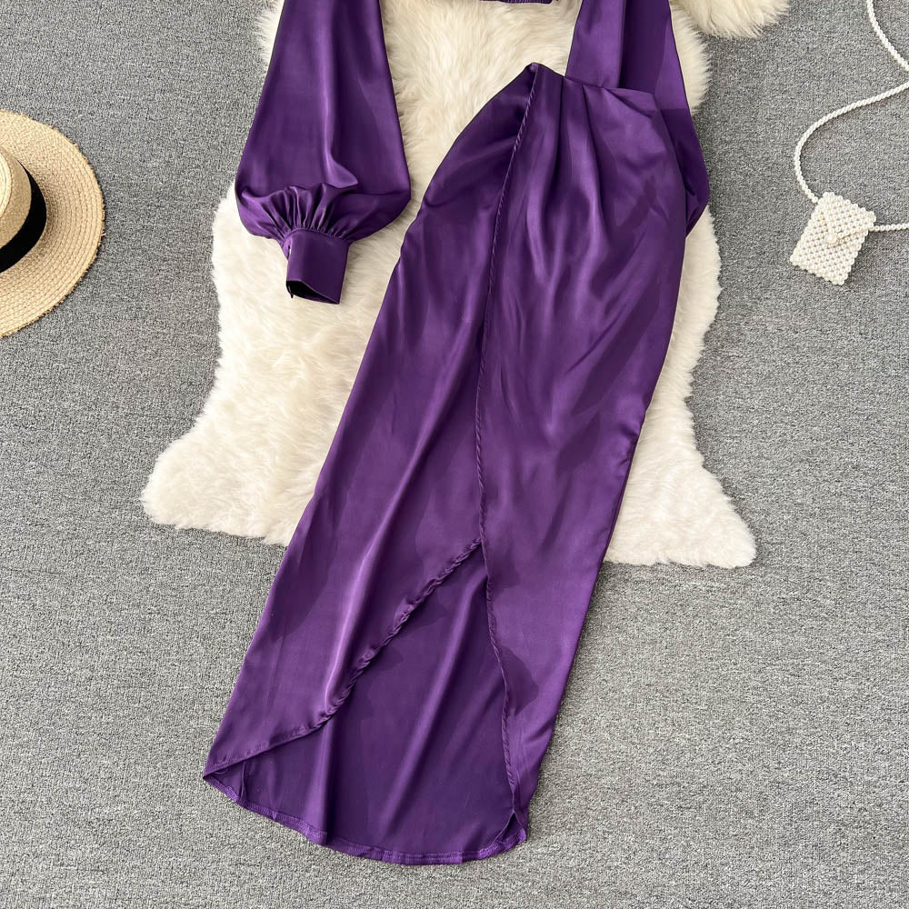 Nala Satin Two Piece Set