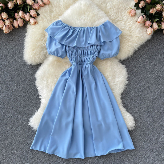 Teresa Shirred Dress