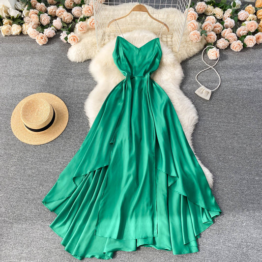 Christine Open Back Dress