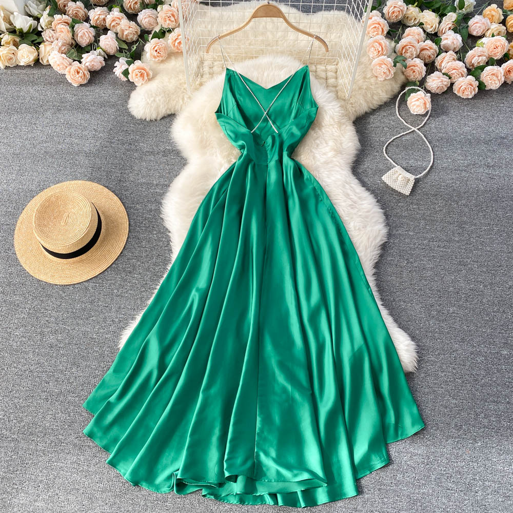 Christine Open Back Dress