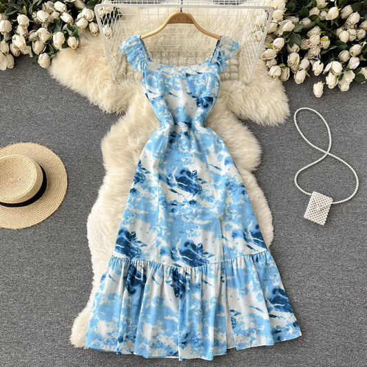 Arlette Shirred Back Dress