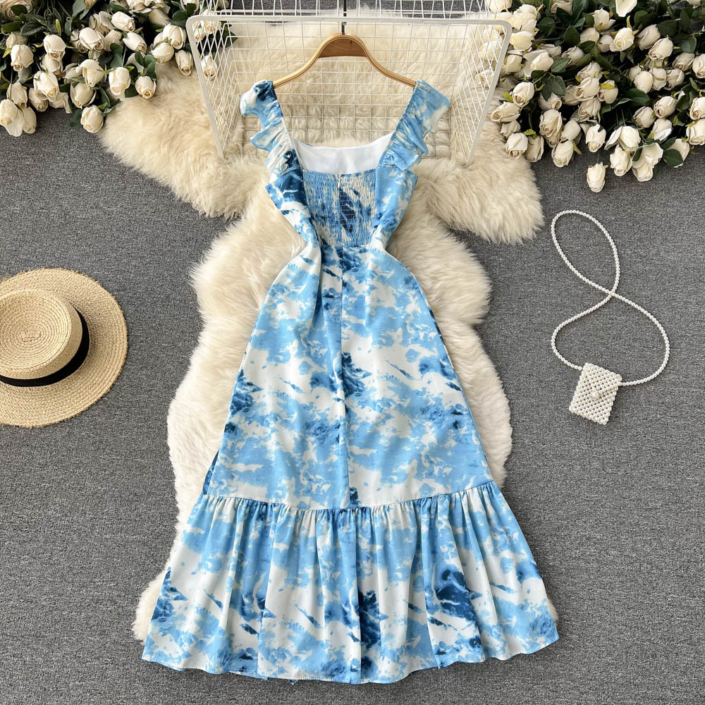 Arlette Shirred Back Dress
