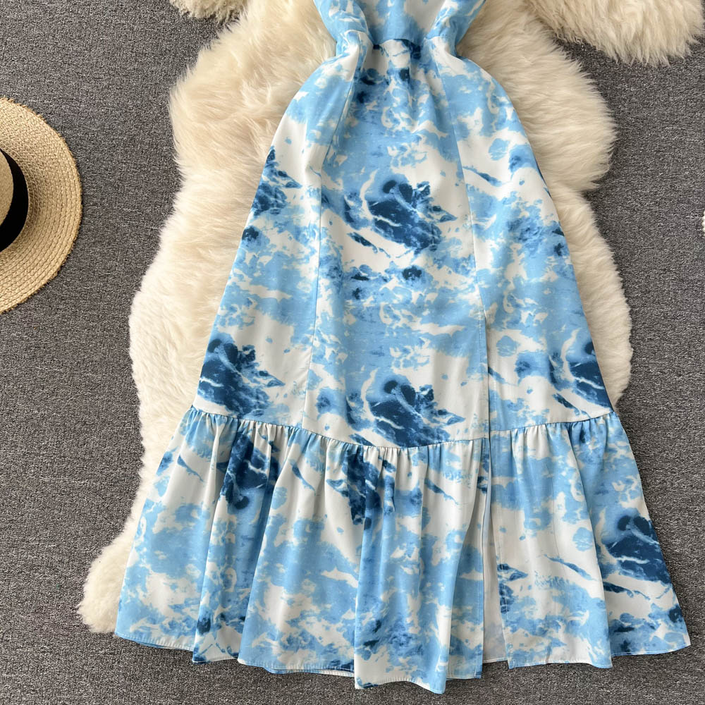 Arlette Shirred Back Dress