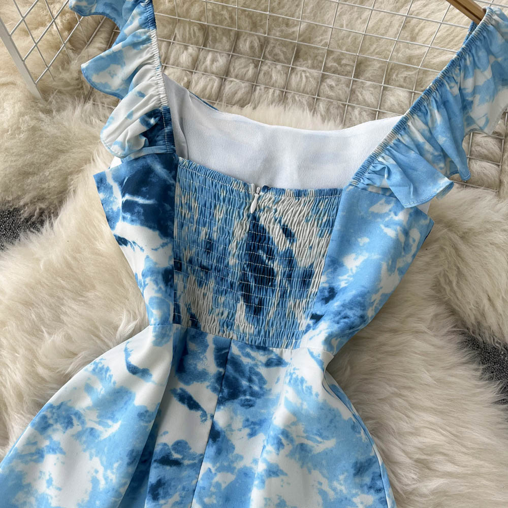 Arlette Shirred Back Dress