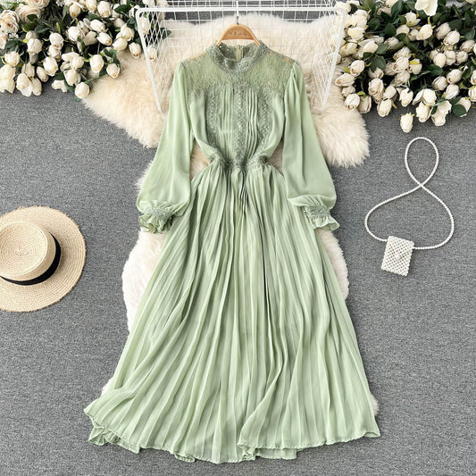 Katilyn Pleated Dress