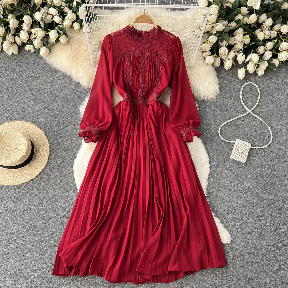 Katilyn Pleated Dress