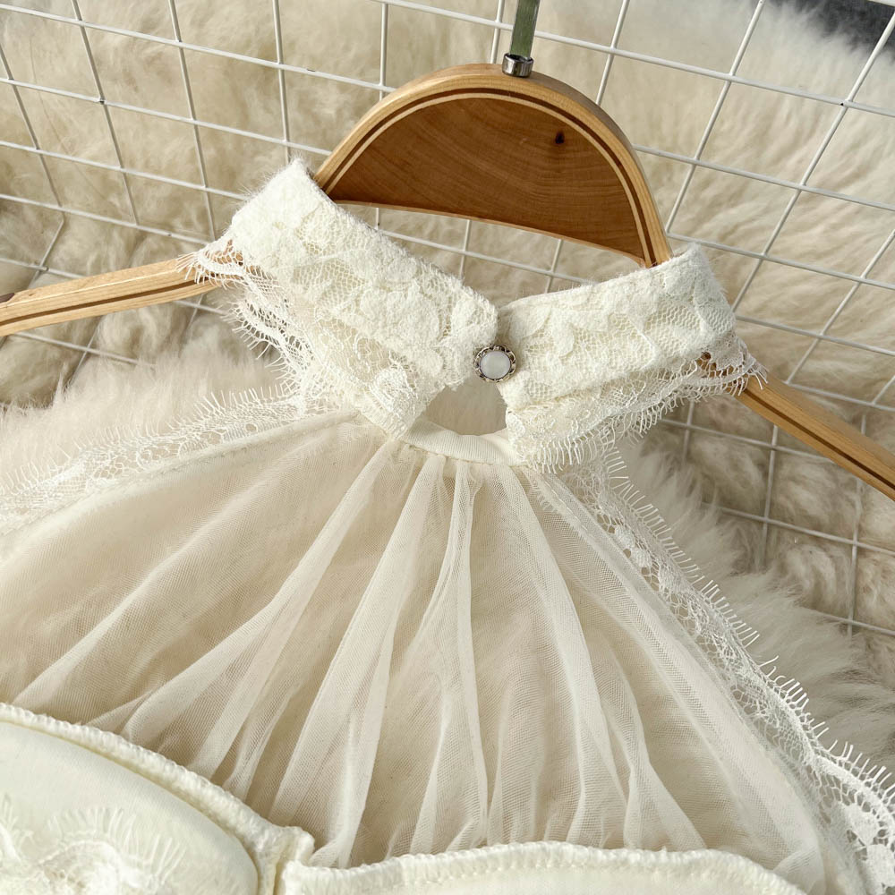 Sophie Open Back Lace Dress