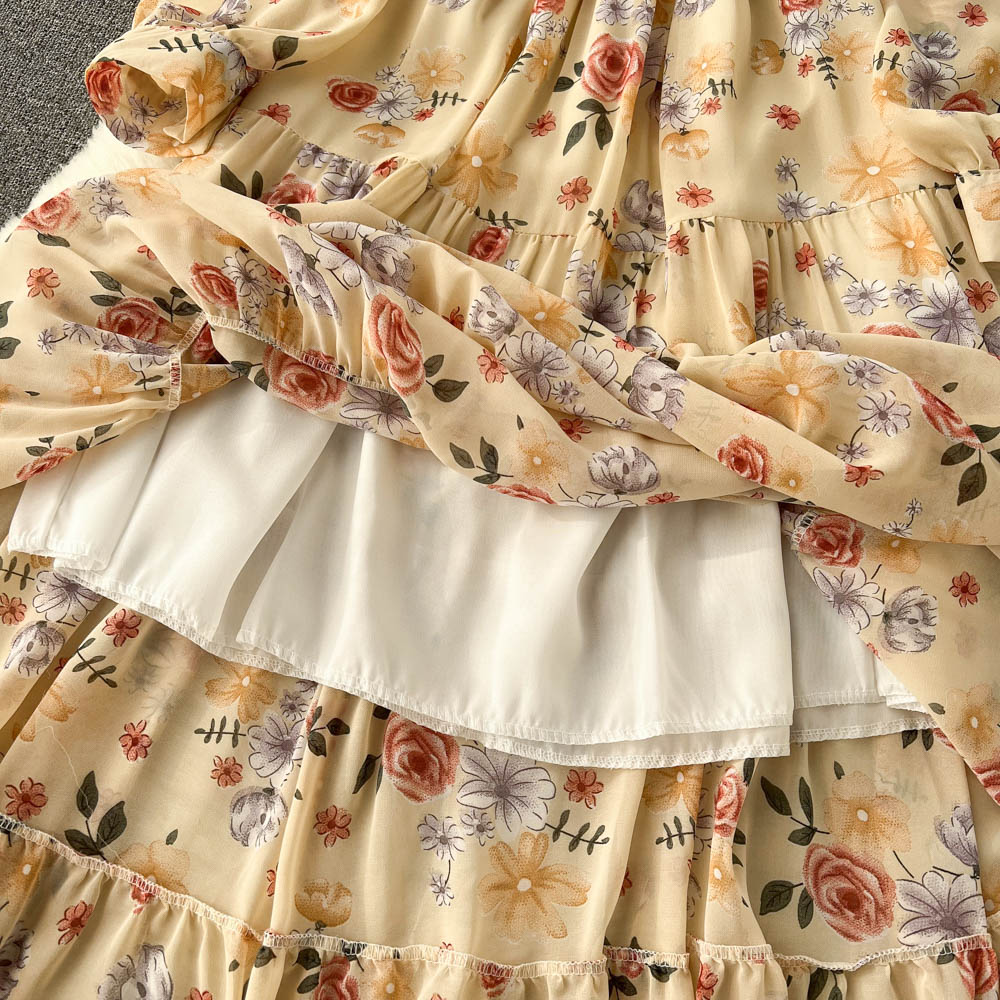 Millie Chiffon Tiered Dress