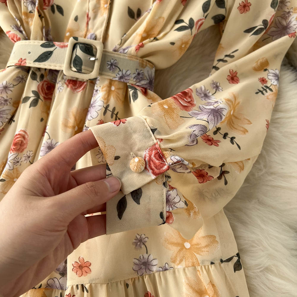 Millie Chiffon Tiered Dress
