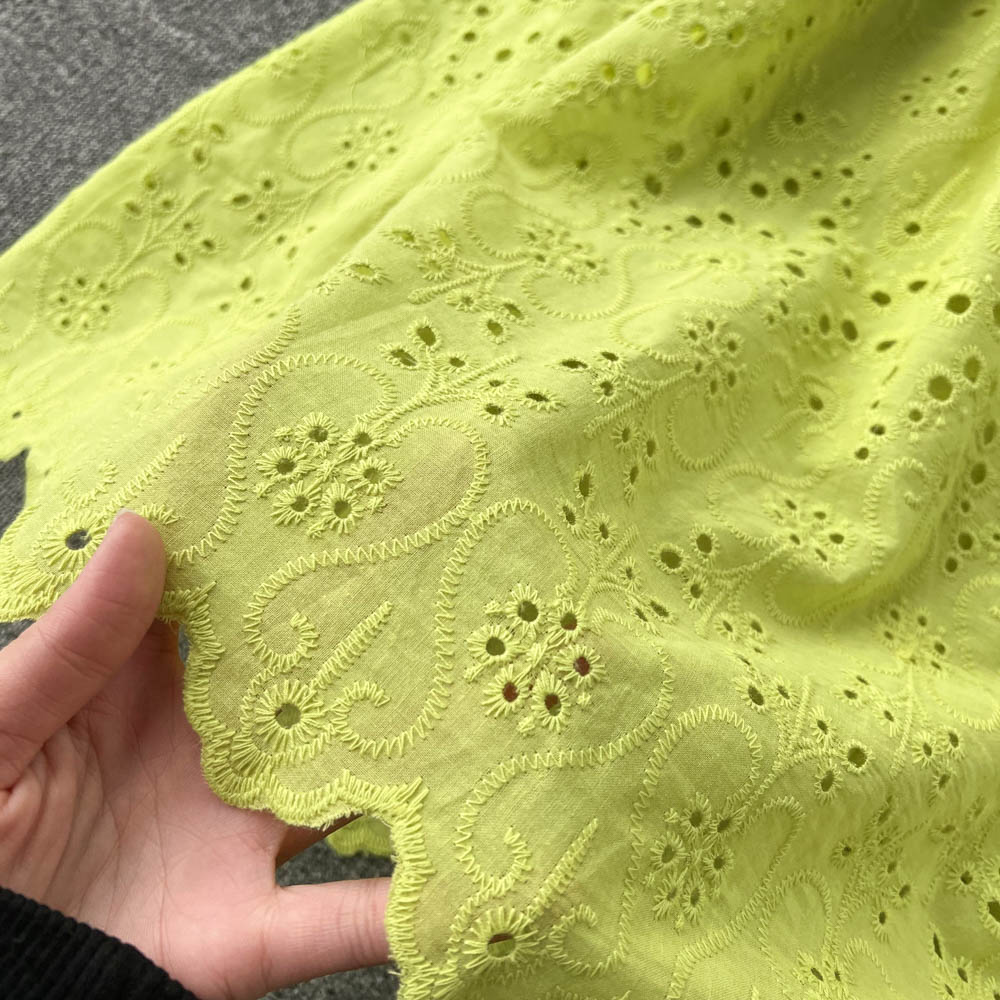 Leilani Off-Shoulder Eyelet Dress