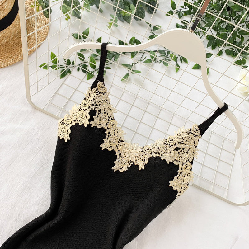 Jennifer Lace Knit Dress