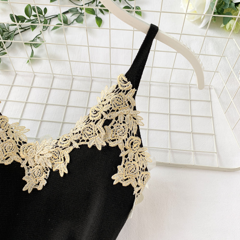 Jennifer Lace Knit Dress