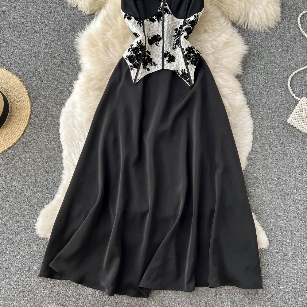 Sylvia Lace Detail Dress