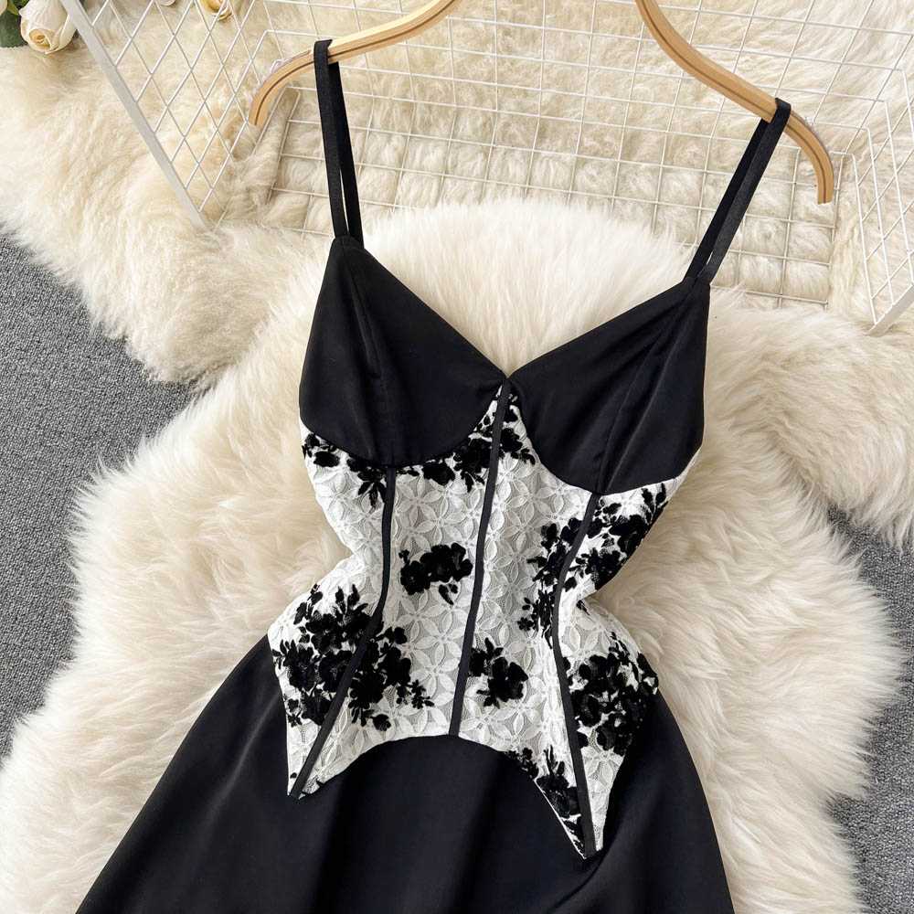 Sylvia Lace Detail Dress