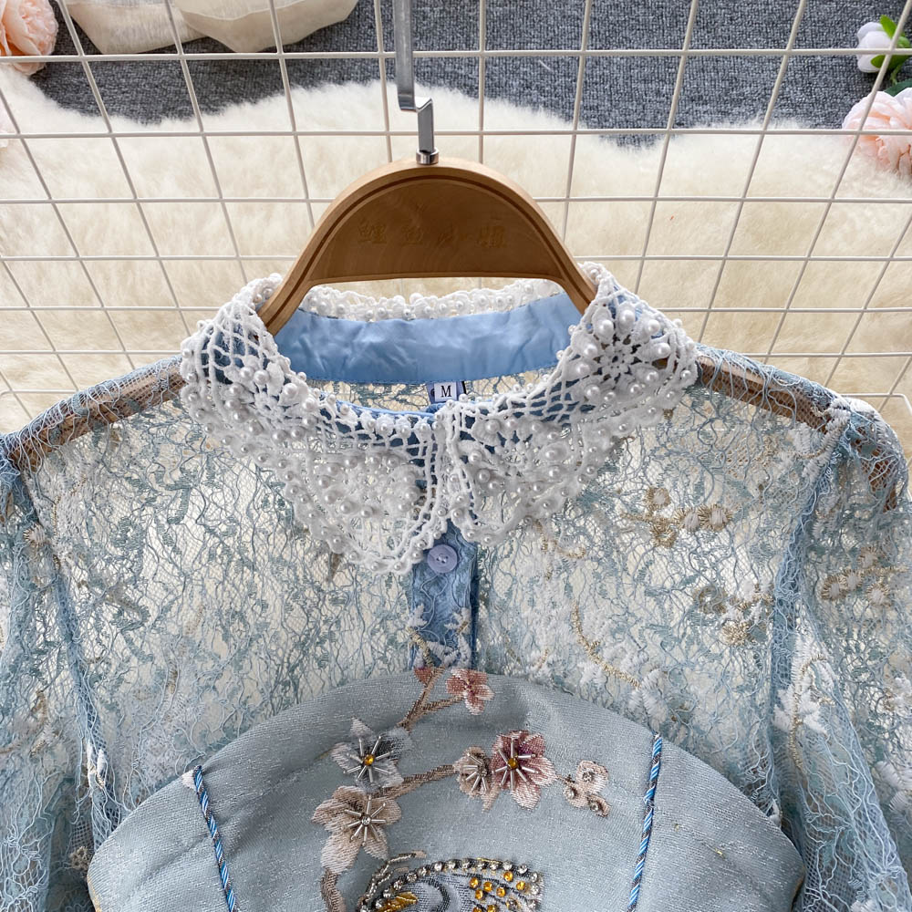 Rene Beaded Embroidered Dress
