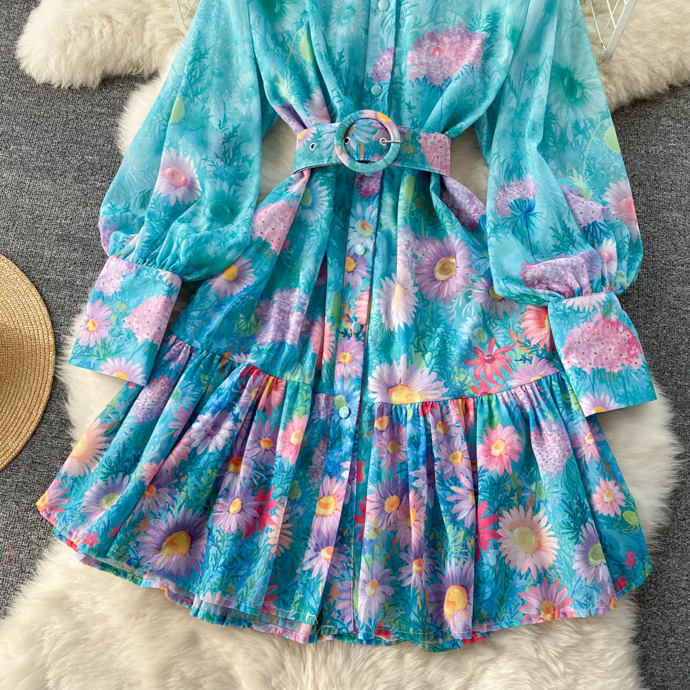 Jodie Puff Sleeve Mini Dress