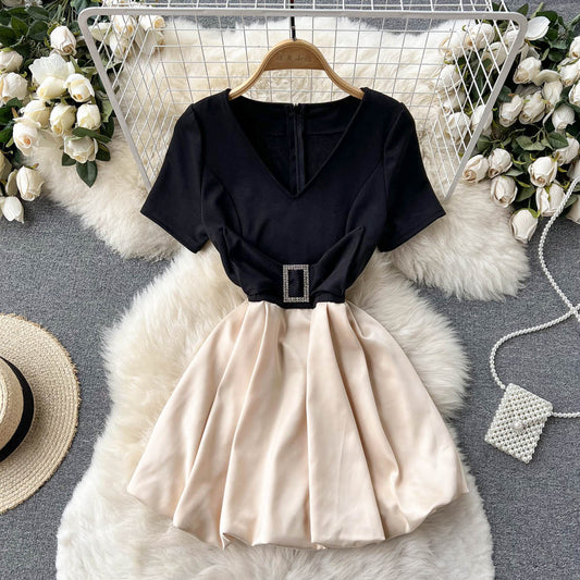 Jayne Puff Skirt Dress
