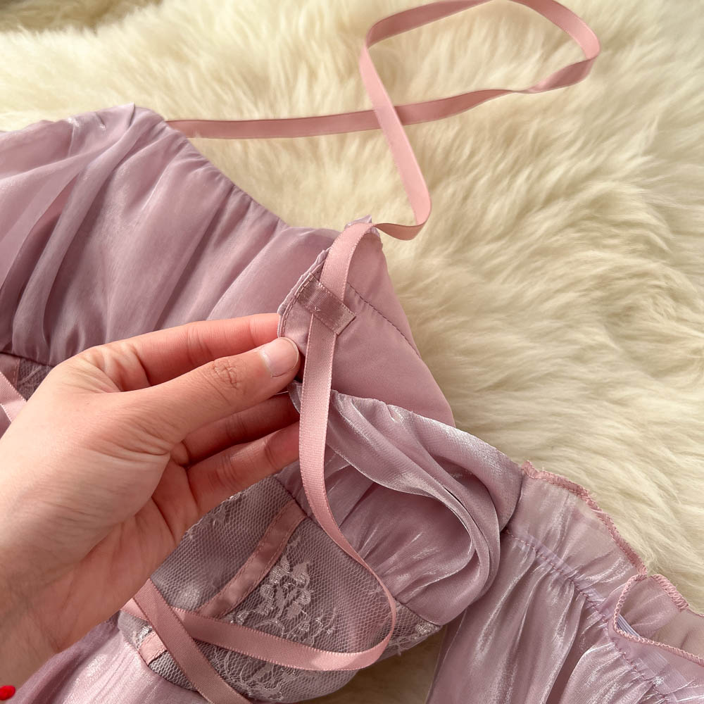 Mariel Off-Shoulder Drawstring Dress