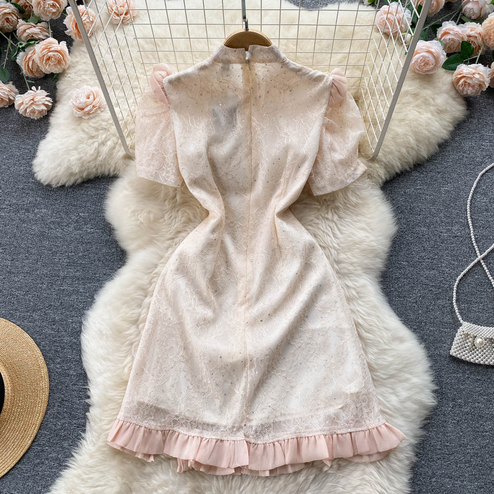 Jade Bead Detail Dress