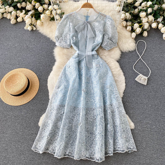 Beth Lace Mesh Dress