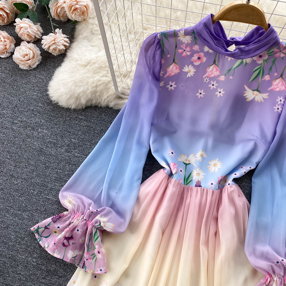 Sheila Tiered Puff Sleeve Dress
