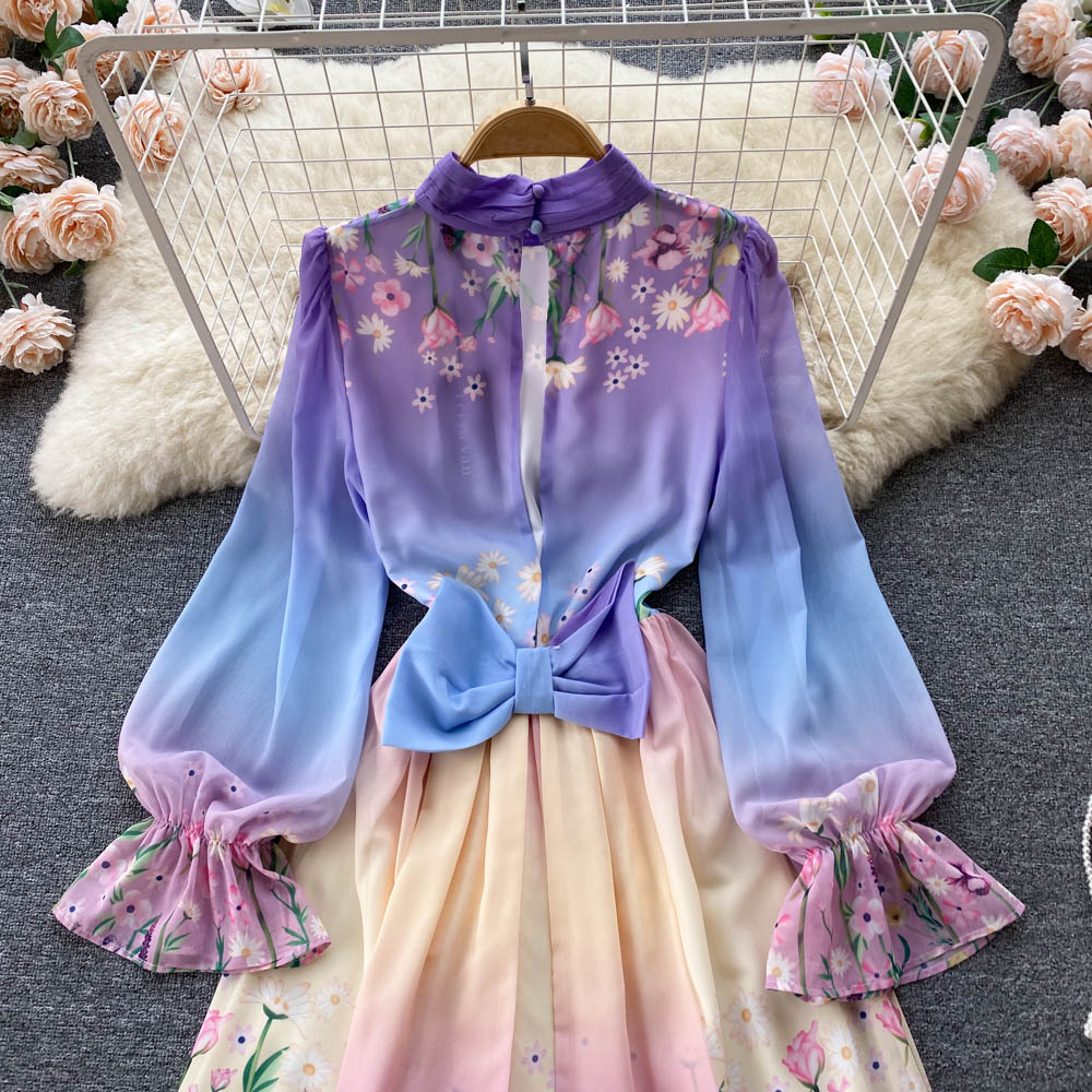 Sheila Tiered Puff Sleeve Dress