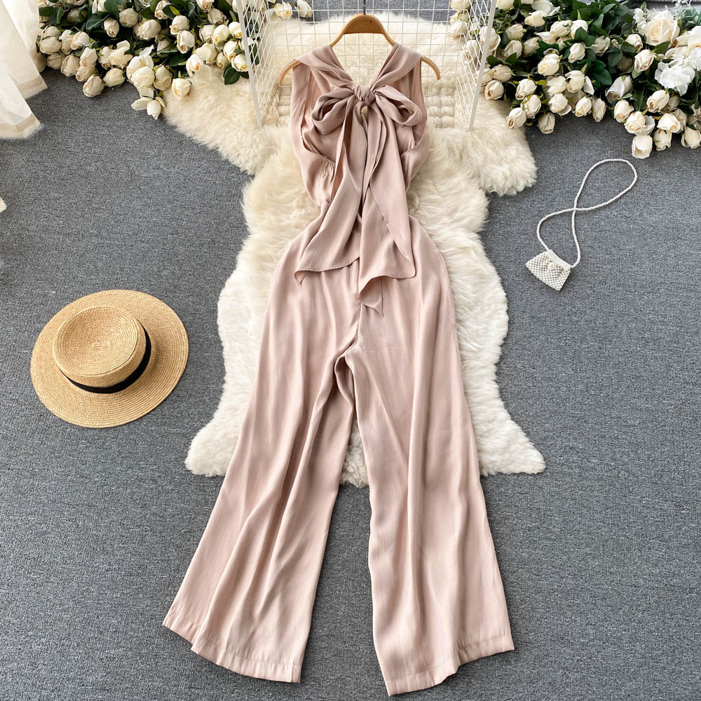 Zach Open Back Jumpsuit