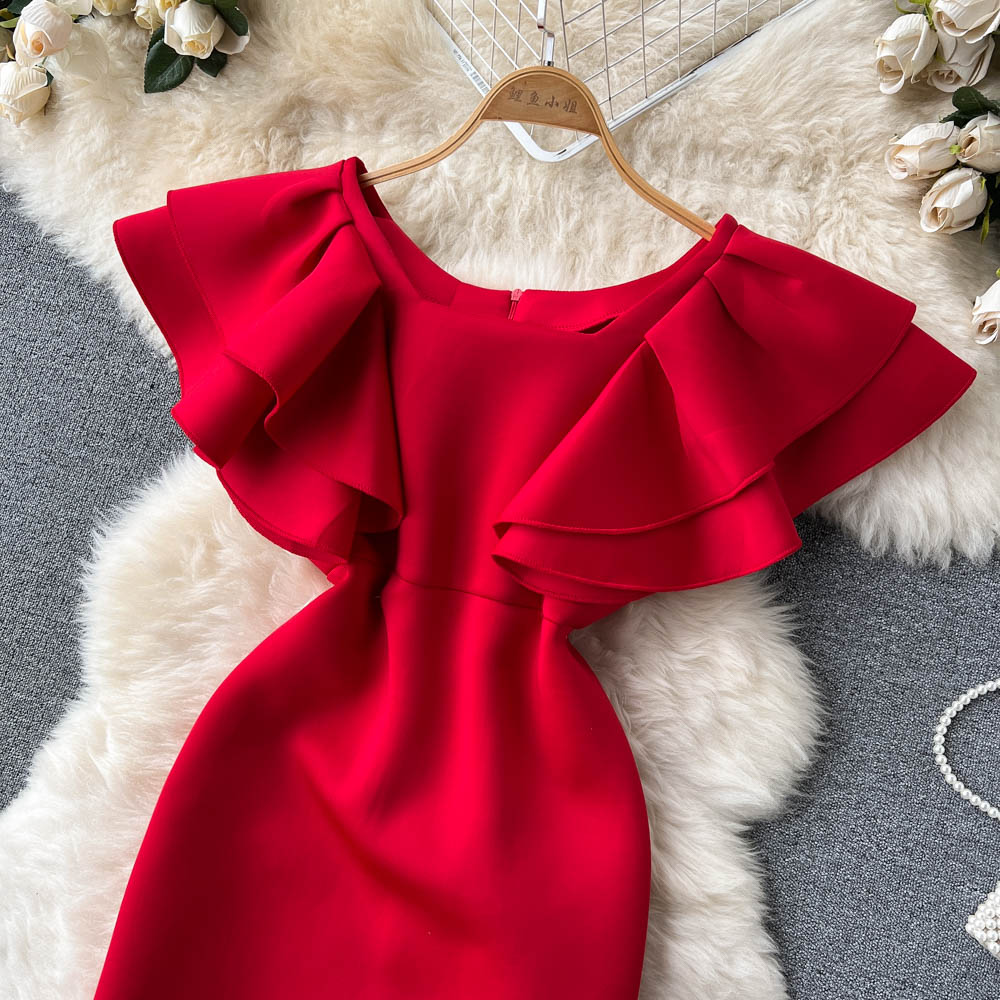 Londyn Ruffle Sleeve Dress