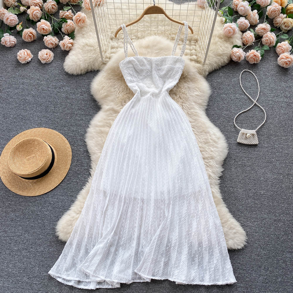 Adelina Pleated Dress