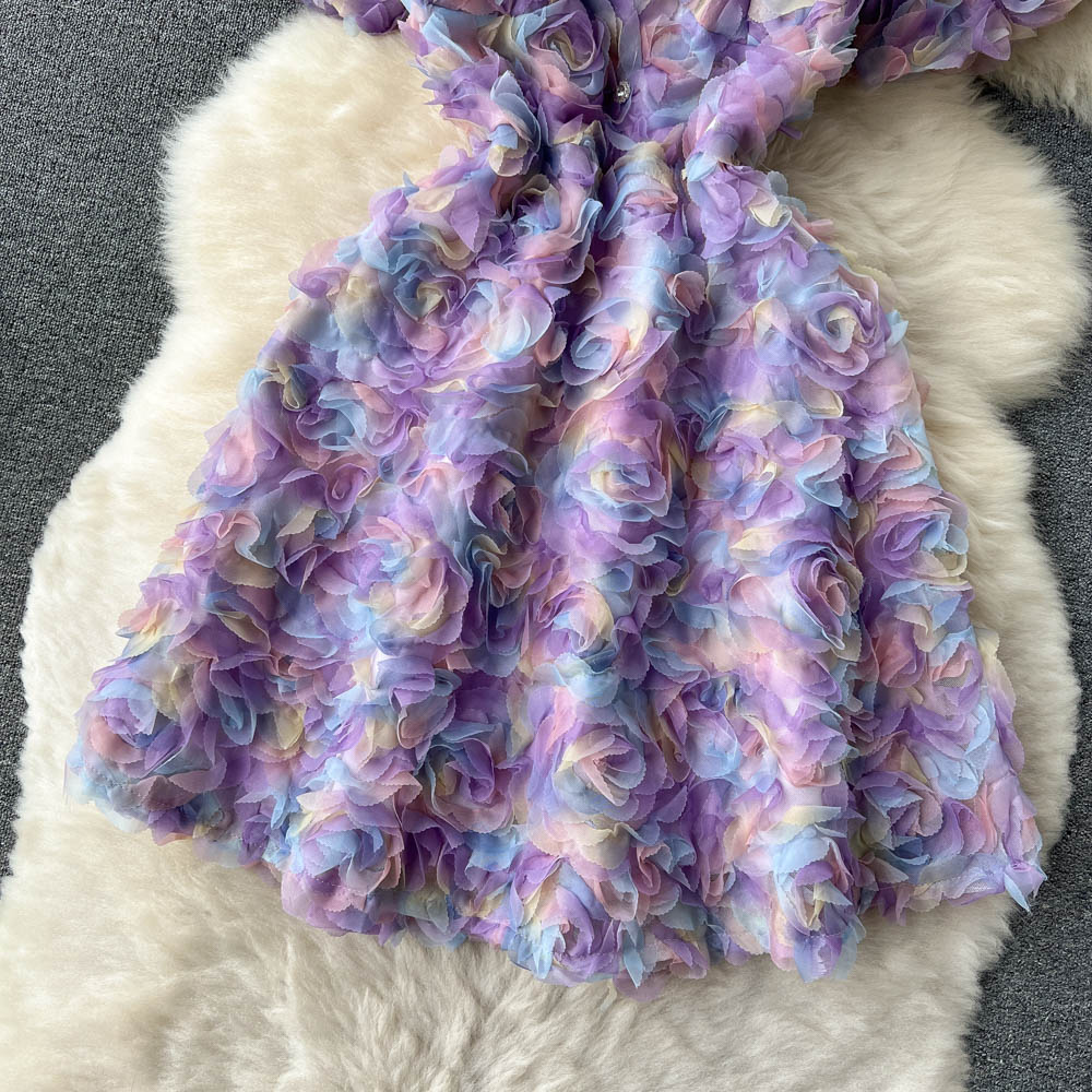 Brynn Floral Mesh Dress