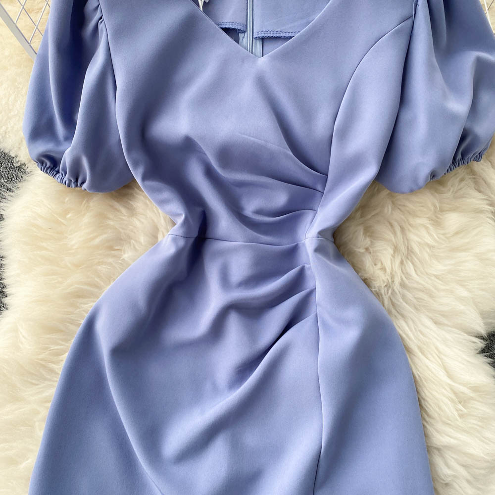 Halo Puff Sleeve Dress