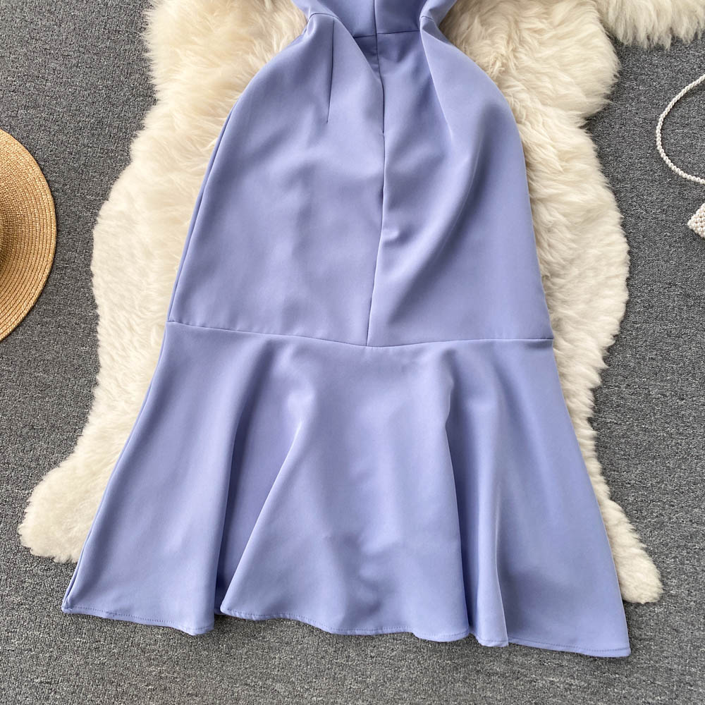 Halo Puff Sleeve Dress