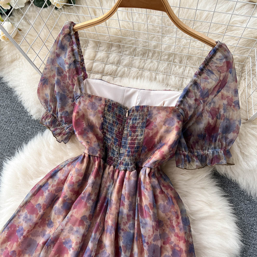 Remy Corset Puff Sleeve Dress
