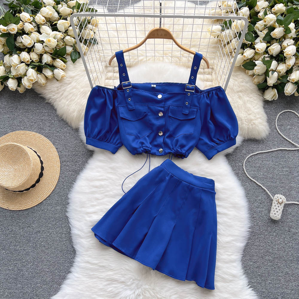 Sam Off-Shoulder Two Piece Set
