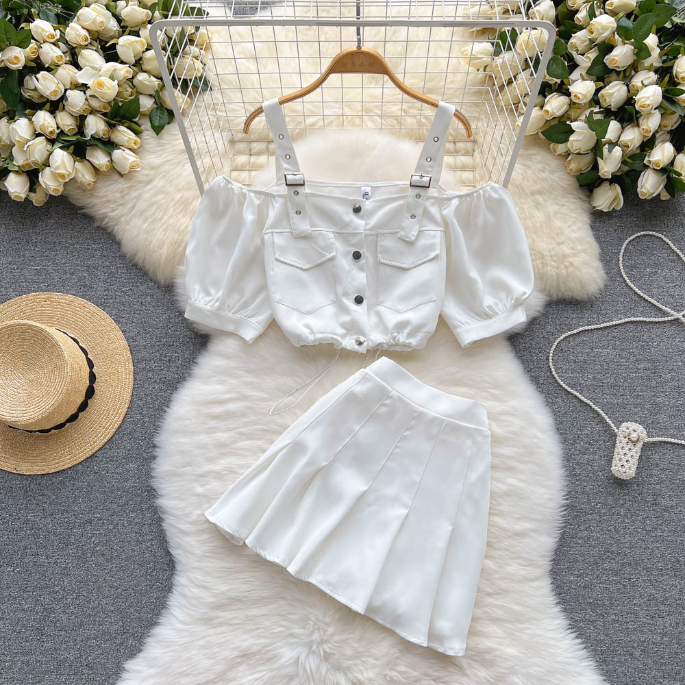 Sam Off-Shoulder Two Piece Set