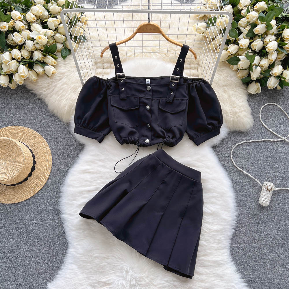 Sam Off-Shoulder Two Piece Set