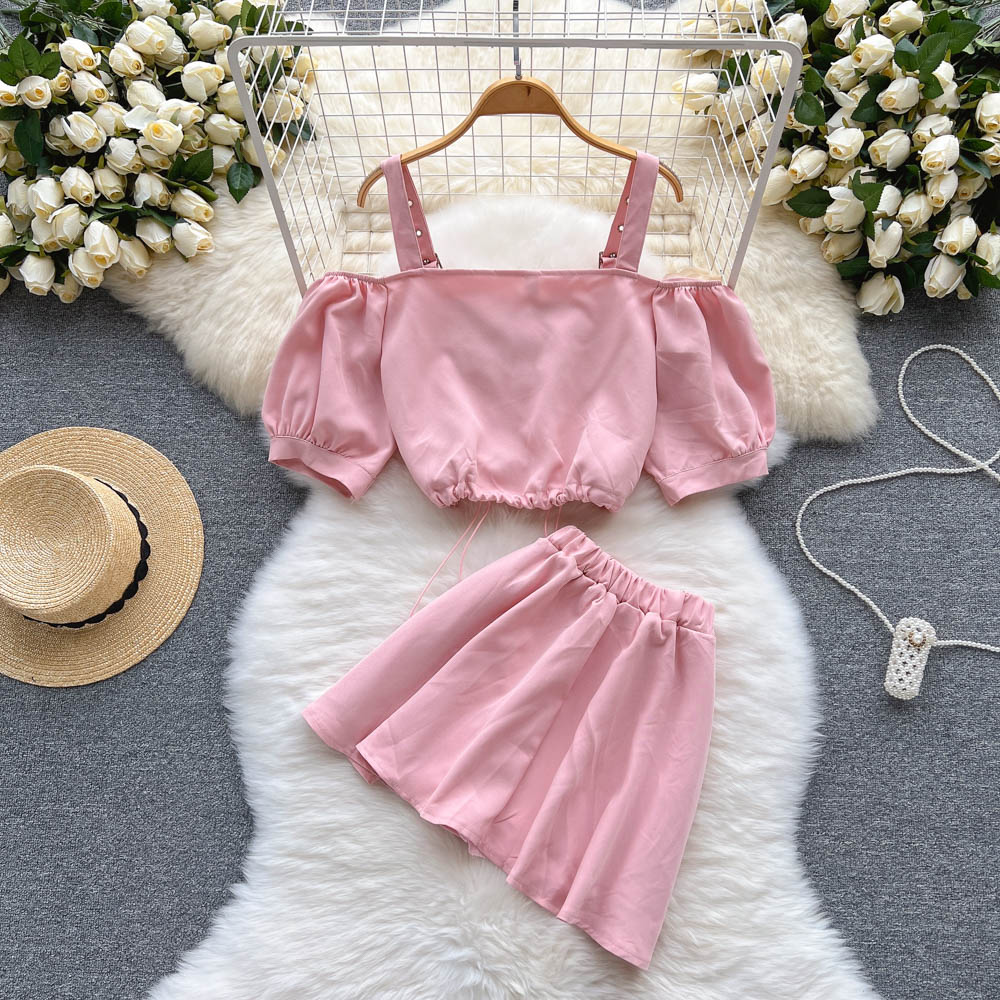 Sam Off-Shoulder Two Piece Set