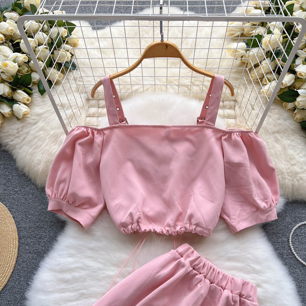 Sam Off-Shoulder Two Piece Set