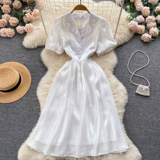 Esther Puff Sleeve Dress