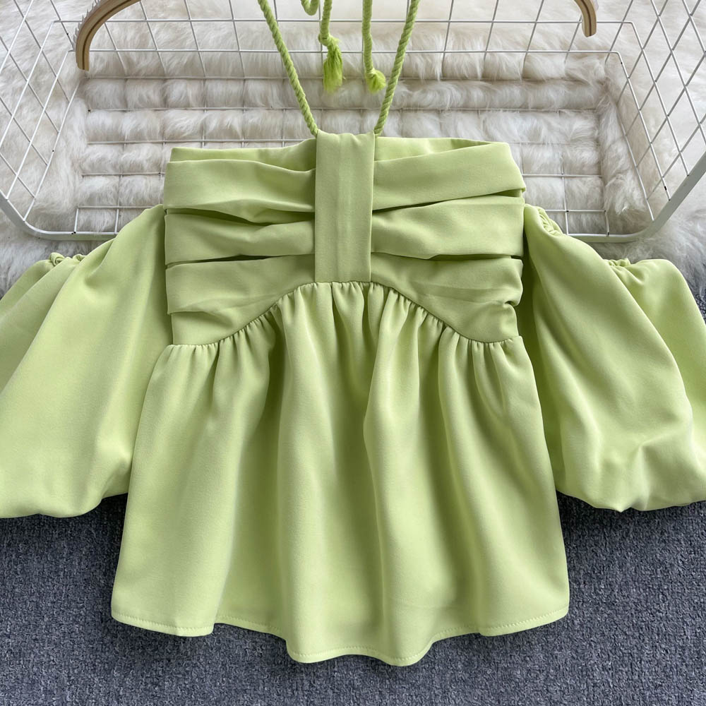 Keyla Bubble Sleeve Top