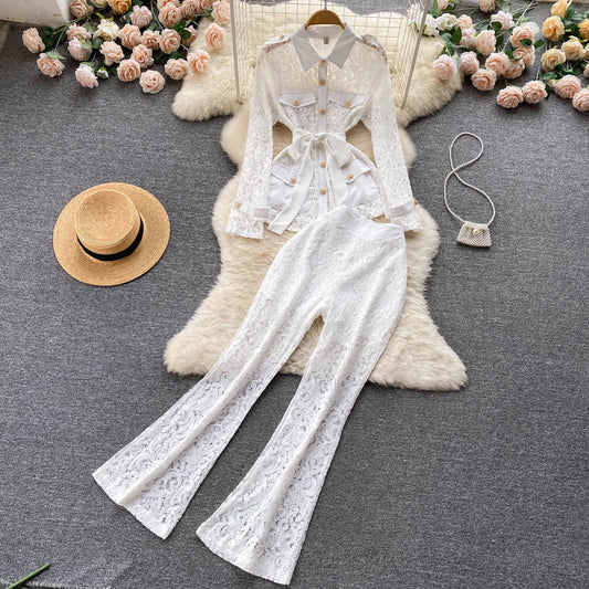 Avi Lace Two Piece Set