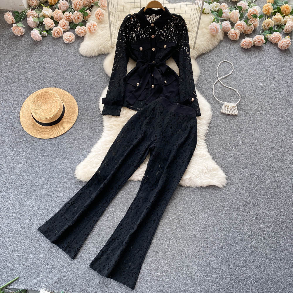 Avi Lace Two Piece Set