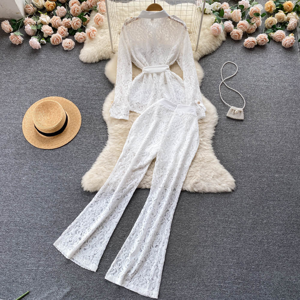 Avi Lace Two Piece Set