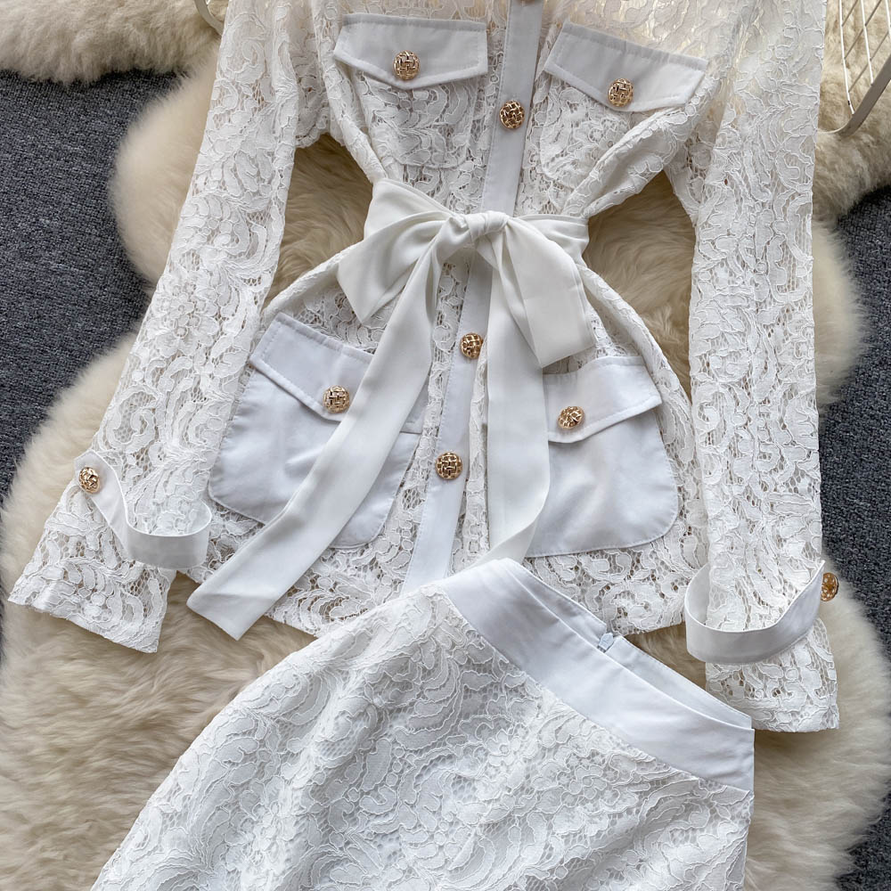 Avi Lace Two Piece Set