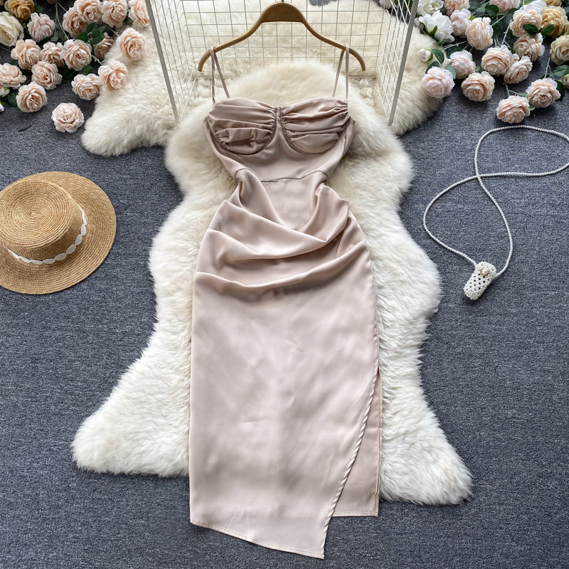 Alessandra Satin Dress